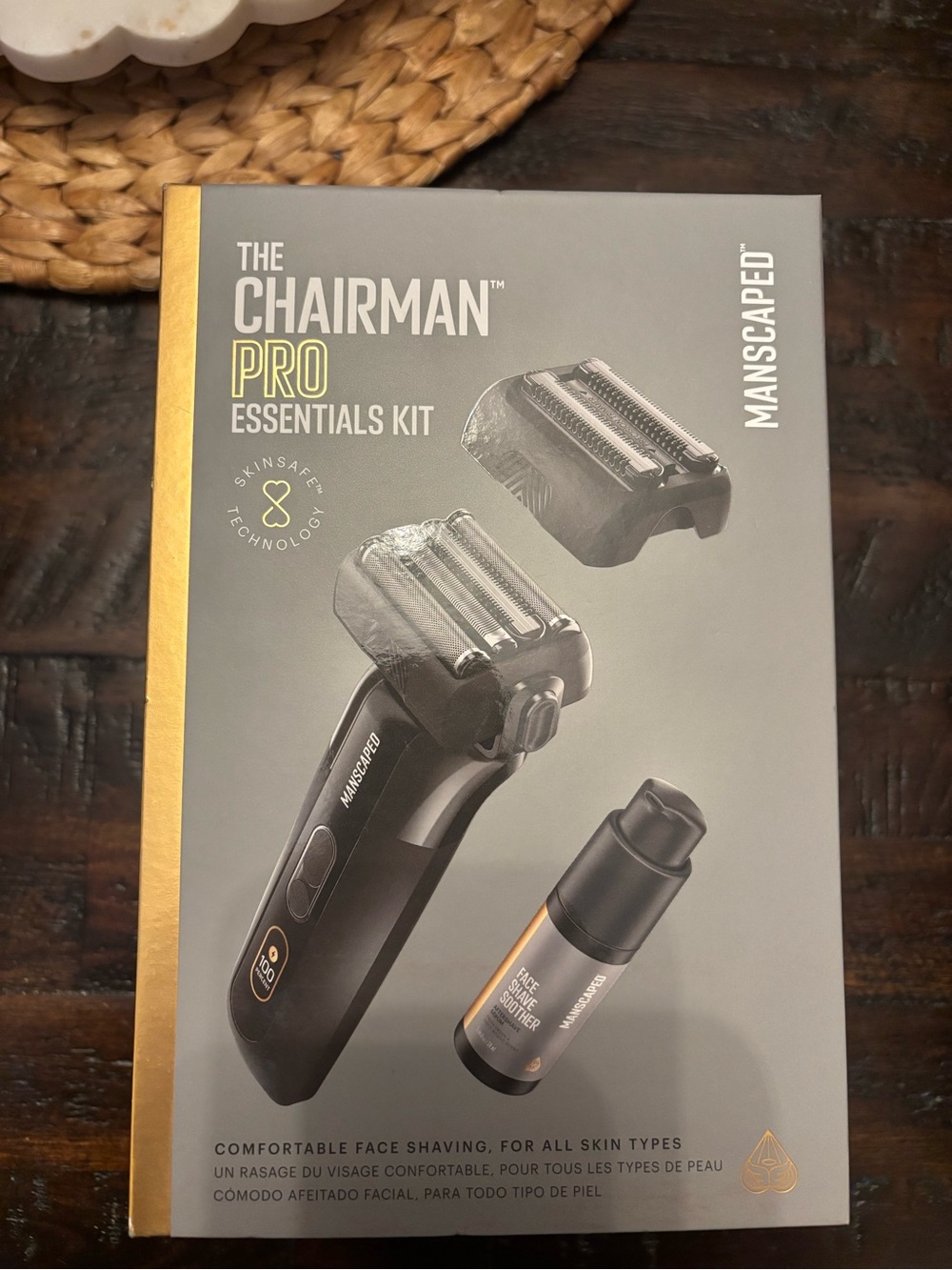 The Chairman Pro Essentials Kit by Manscaped - new in box never opened